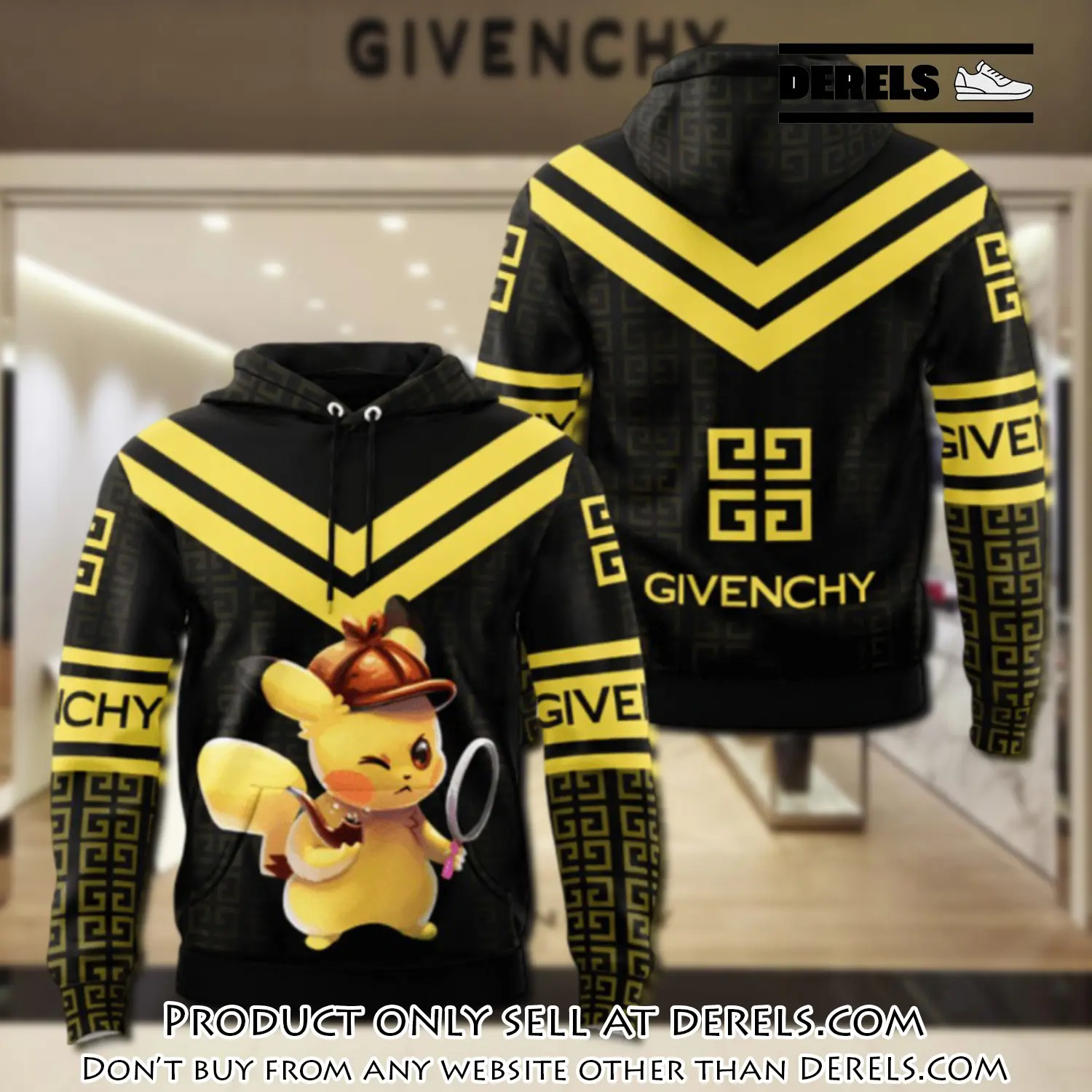 Givenchy pokemon unisex hoodie luxury brand gifts  jh2070 dr1945795